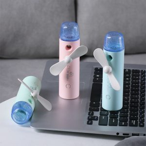 手持迷你噴霧風扇