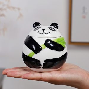 熊貓造型陶瓷香薰