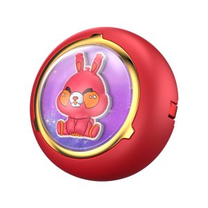 萌兔造型多功能三合一數據線