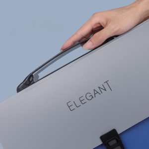 手提塑料收納文件夾