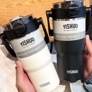 750ml大容量手提咖啡杯