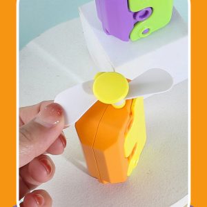 蘿蔔刀開合摺疊小風扇