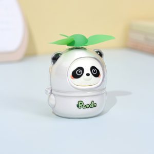 手持迷你熊貓小風扇