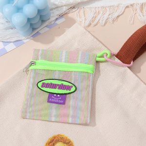 彩虹條紋網格散紙包