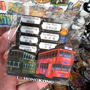 香港特色冰箱磁石貼