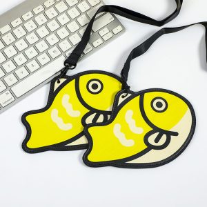 創意異型魚造型卡套