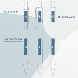 莫蘭迪色系塑料簽字筆
