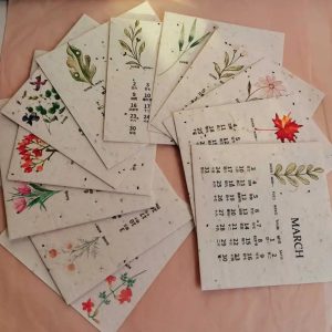 2025種子紙日曆
