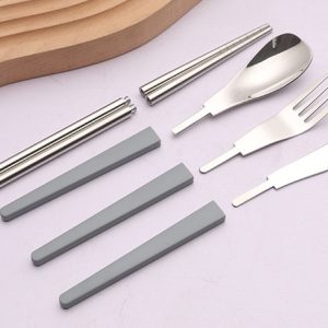 304塑料摺疊刀叉餐具