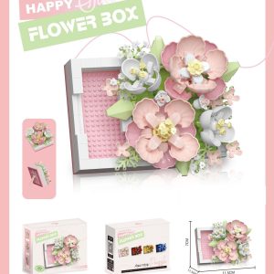 花束積木拼接玩具