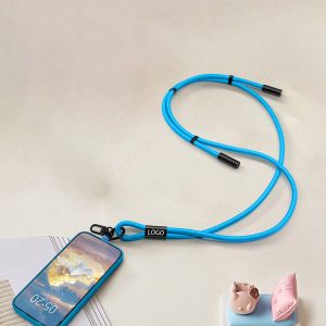 可調節手機掛繩充電線